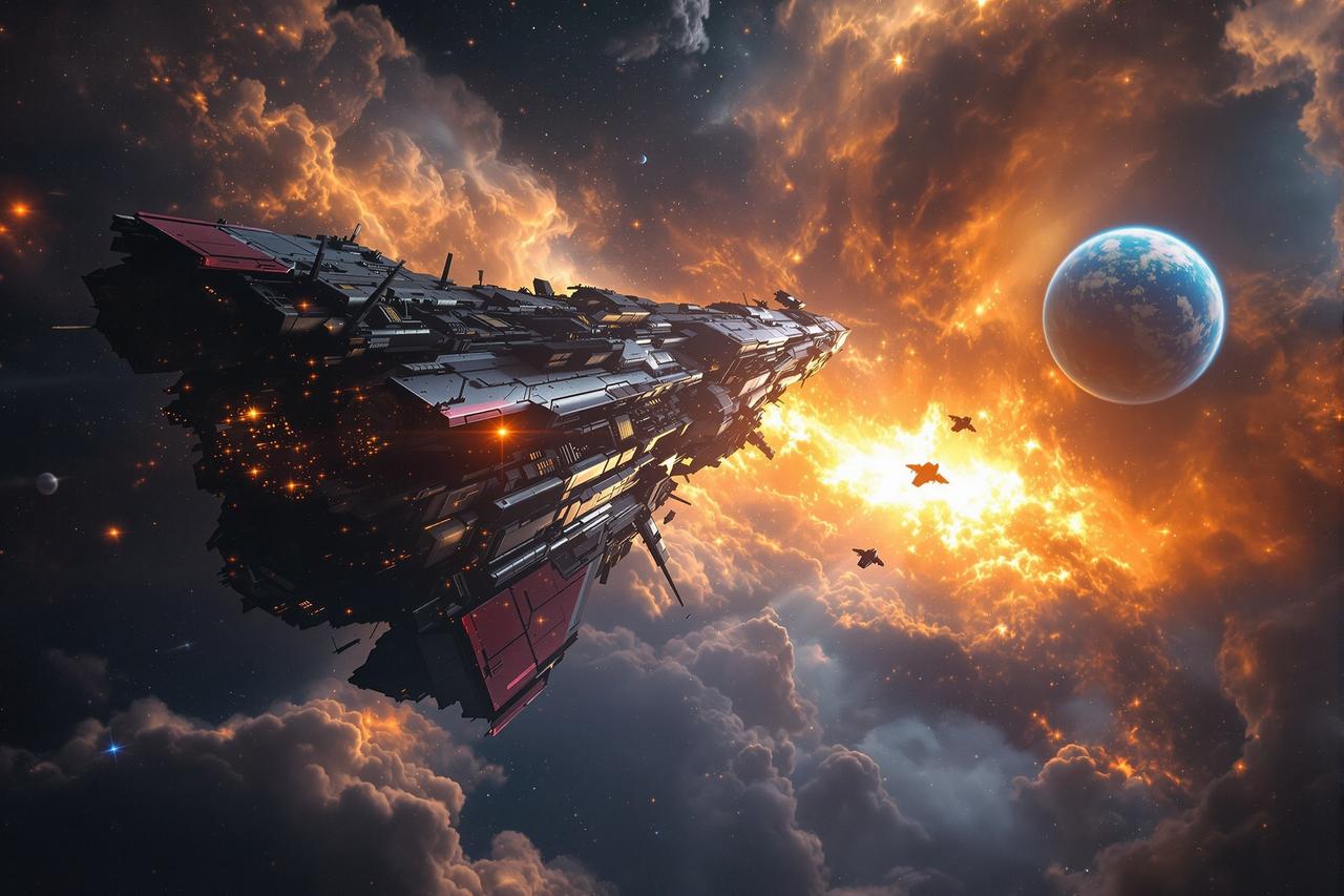 星际归途 - 2025年作品 尘落影院 - 星际归途 - 人类星际移民科幻巨制海报